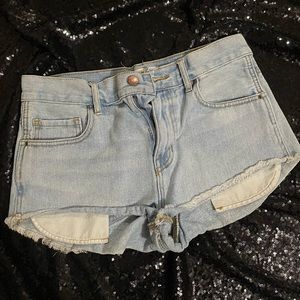 Bullhead Denim Co. High Rise Denim Shorts